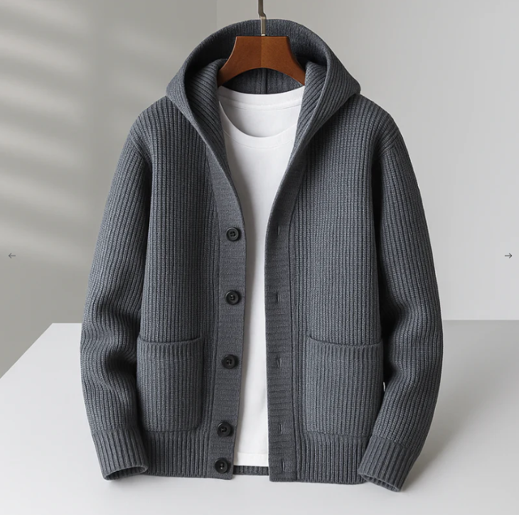 Cardigan in lana da uomo - UndaOfficial™